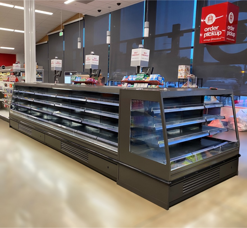 Refrigerated Display Case Solutions Enabling Simple Format Changes